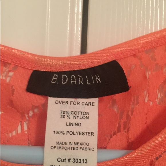 Super cute coral dress - Picture 3 of 3